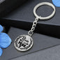 Mom of the Year Engraved Circle Keychain - Mallard Moon Gift Shop