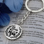 Mom of the Year Engraved Circle Keychain - Mallard Moon Gift Shop