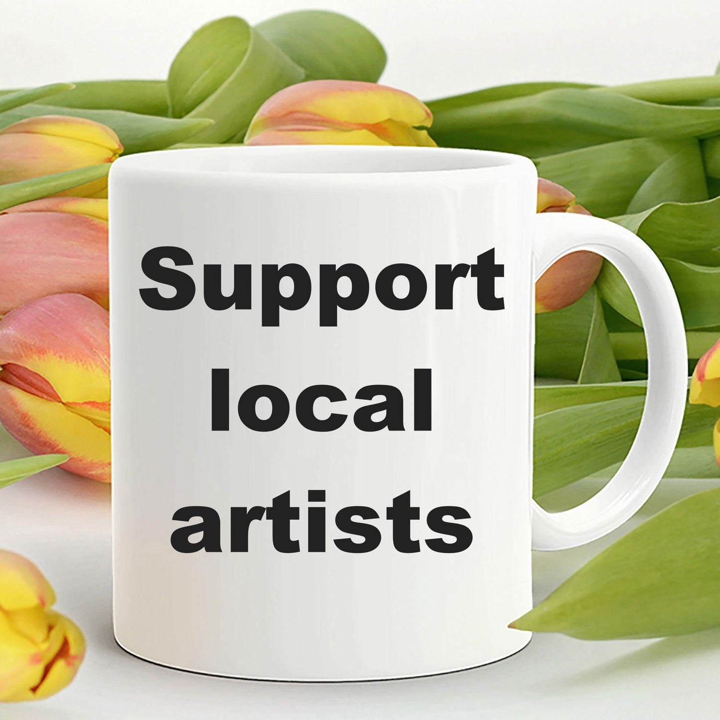 Artist Coffee Mug - Support your local artist - Mallard Moon Gift Shop