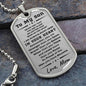 To My Son, Always in Your Heart, Love Mom Necklace - Mallard Moon Gift Shop