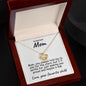To My Mom Aim for the Stars Love Knot Necklace - Mallard Moon Gift Shop