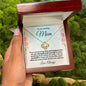 To My Mom I'm Grateful Love Knot Necklace - Mallard Moon Gift Shop