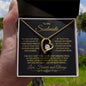 To My Soulmate - I Gave My Heart To You - Forever Love Heart Pendant Necklace - Mallard Moon Gift Shop