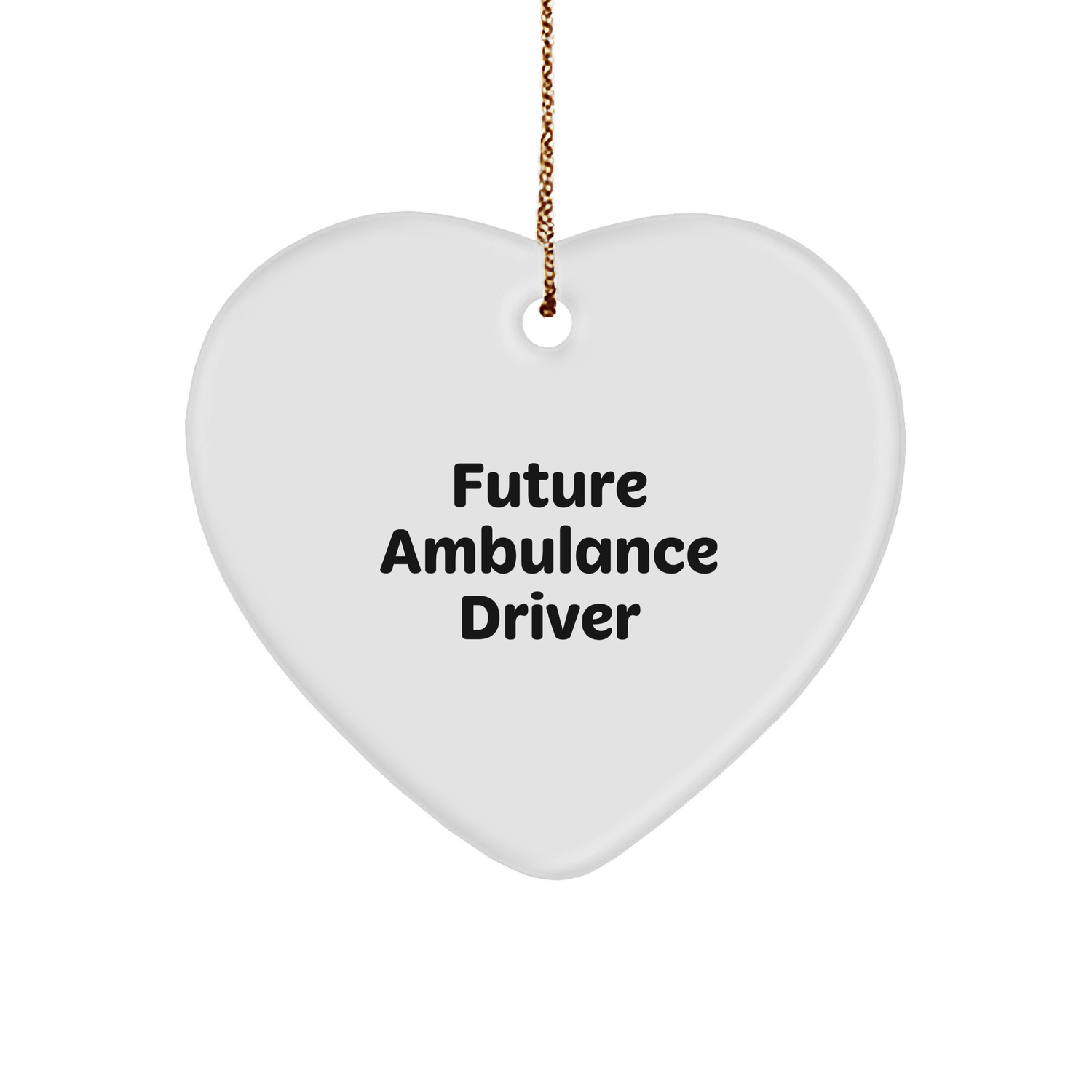 Ornaments for Ambulance Drivers