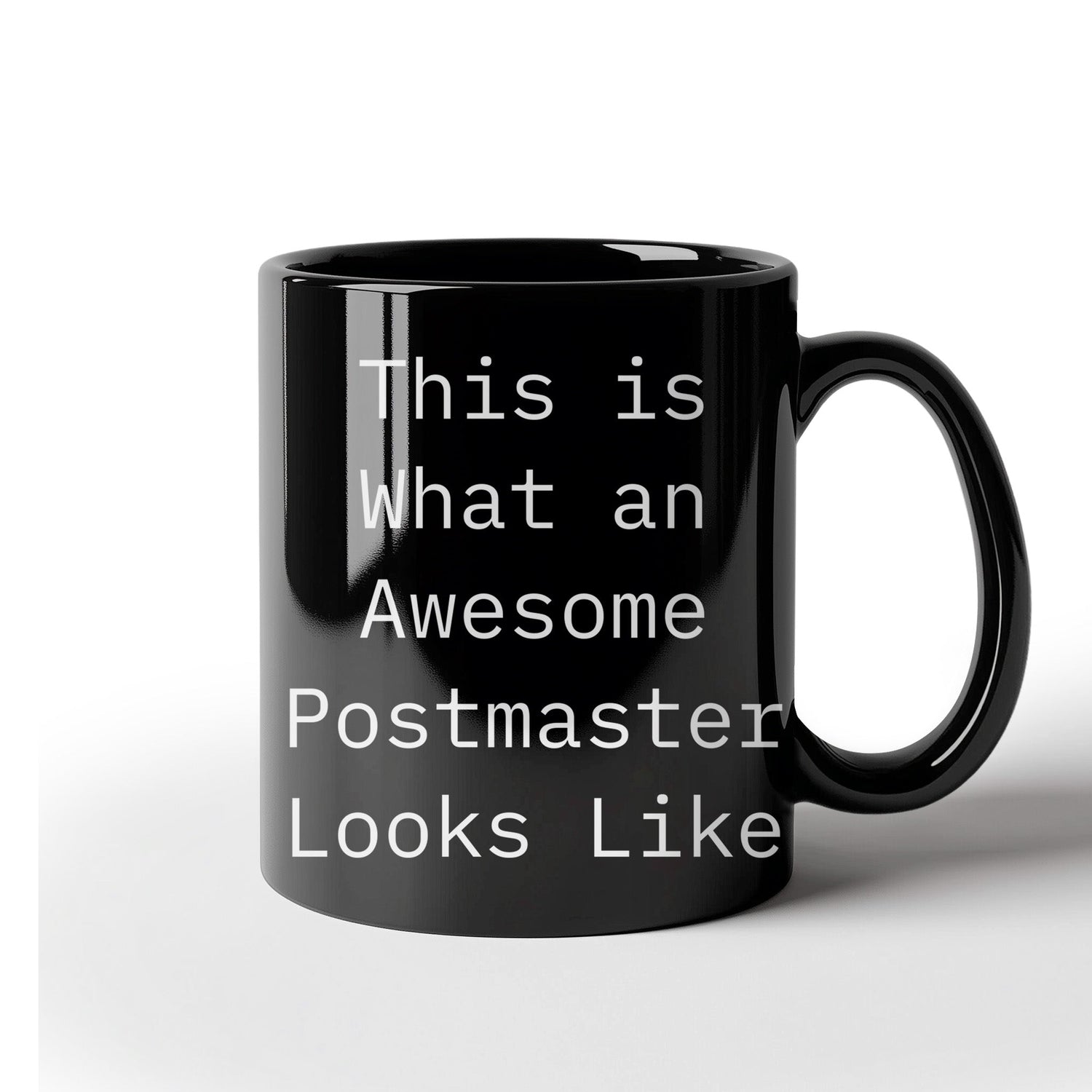 Black Coffee Mugs for Postmasters
