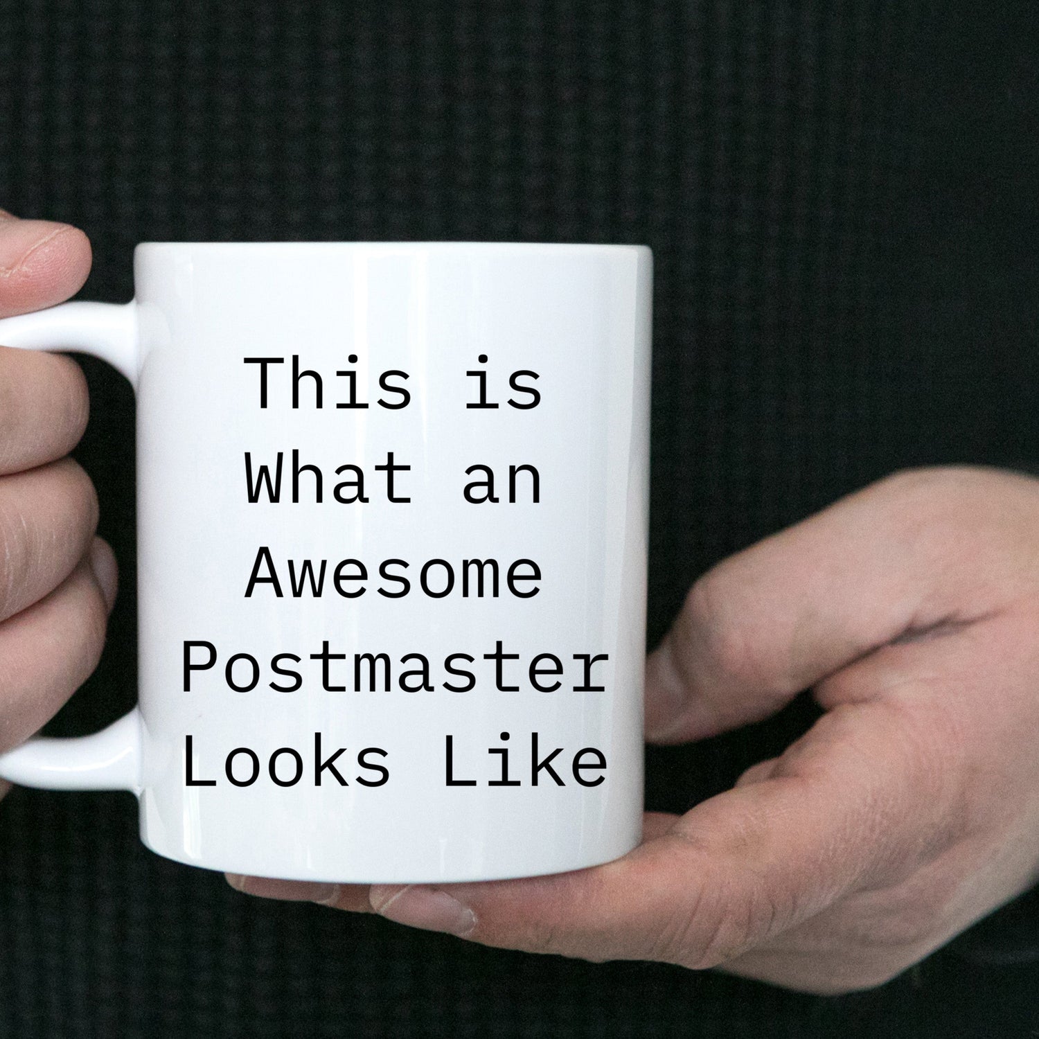 White Coffee Mugs for Postmasters