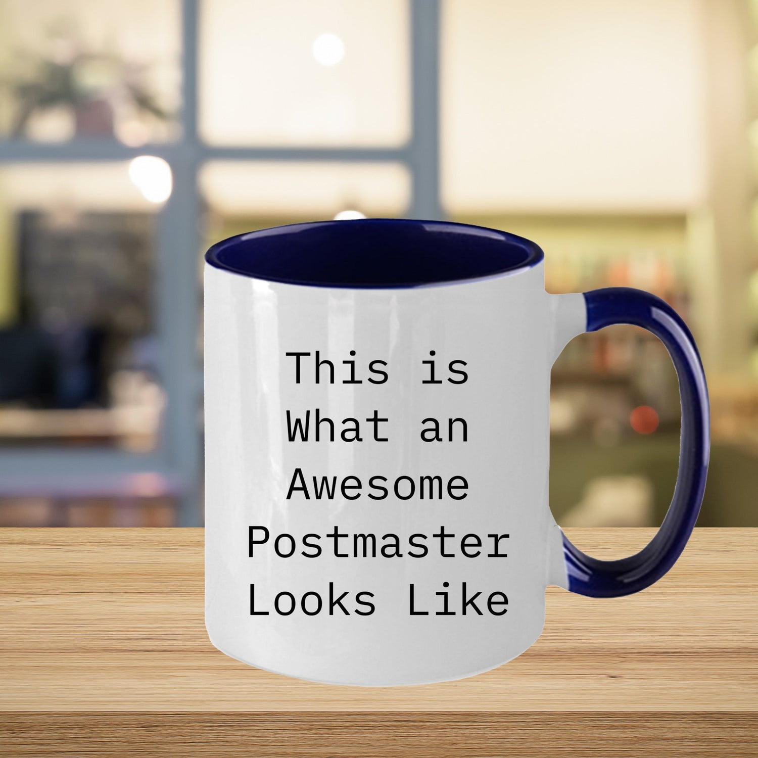 Two-Tone Coffee Mugs for Postmasters
