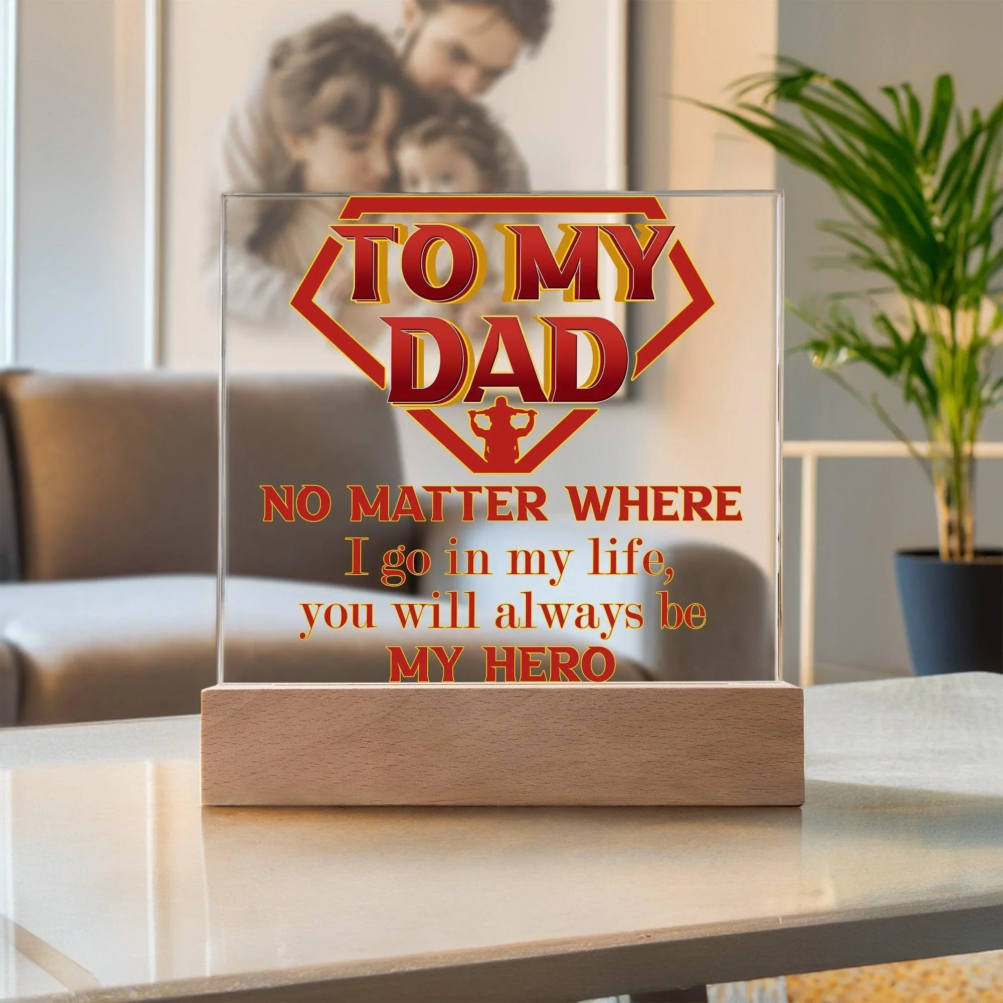 Acrylic Plaques for Dad