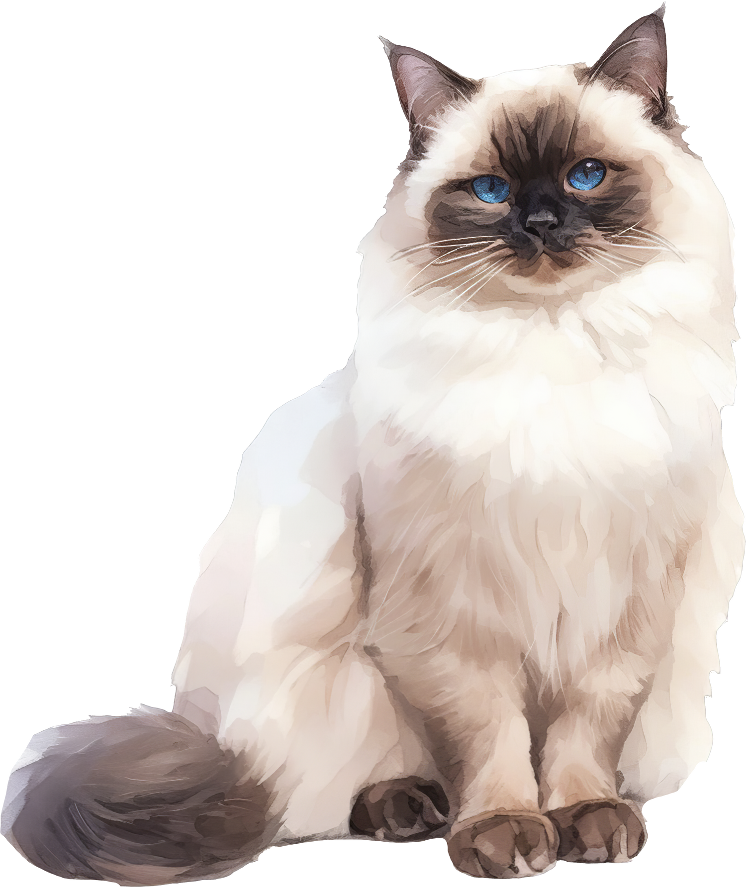 Black Coffee Mugs for Birman Cat Lovers