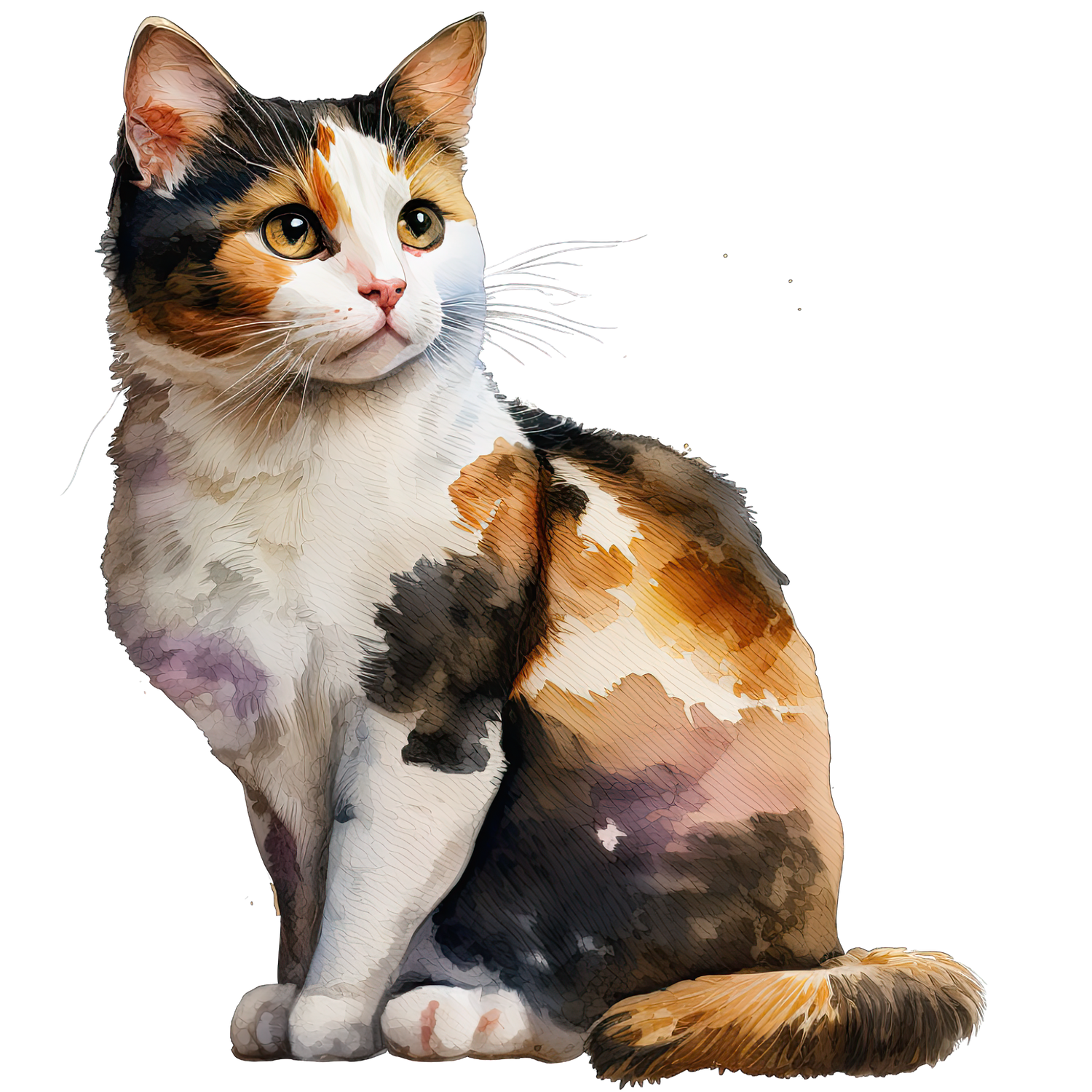Black Coffee Mugs for Calico Cat Lovers