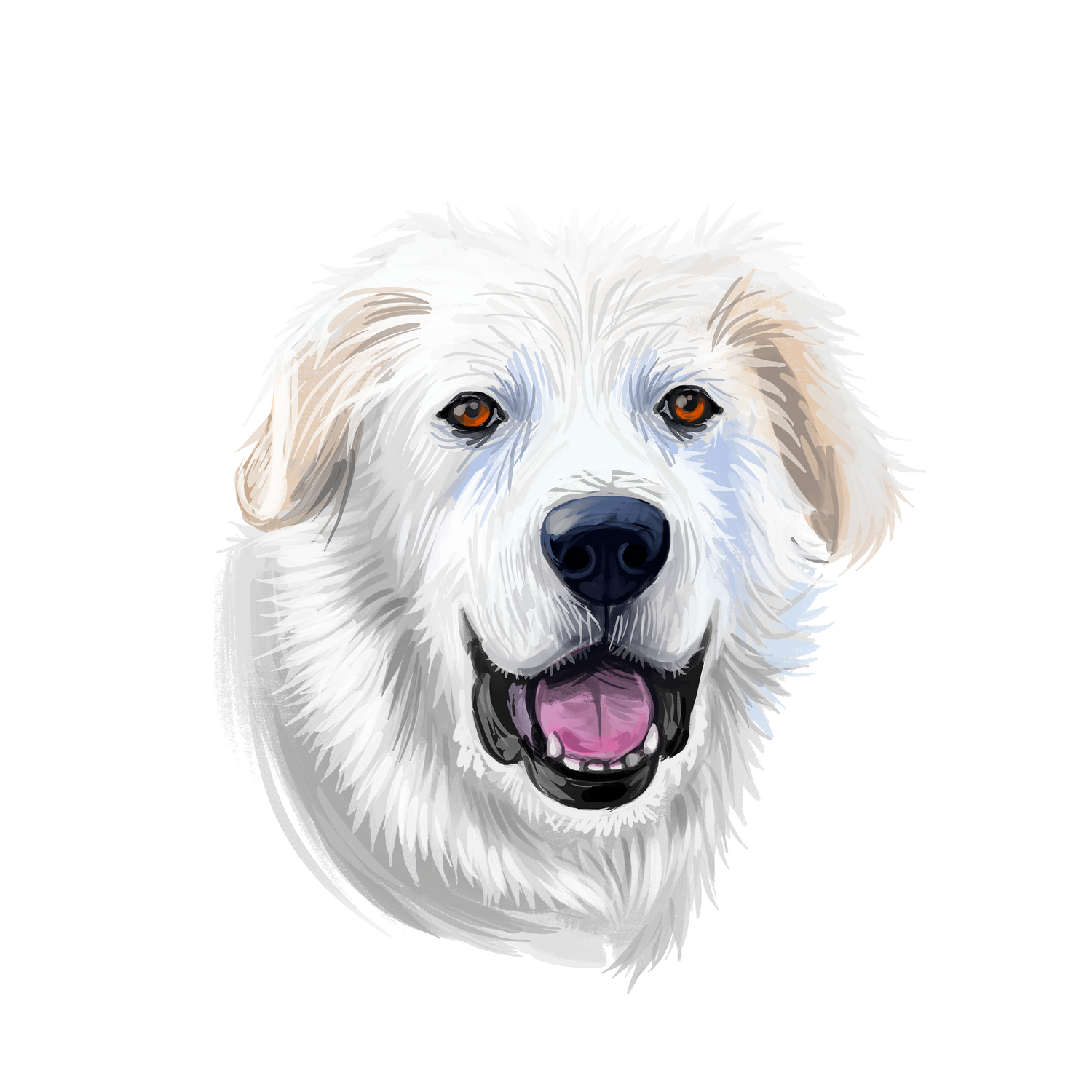 Black Coffee Mugs for Great Pyrenees Dog Lovers