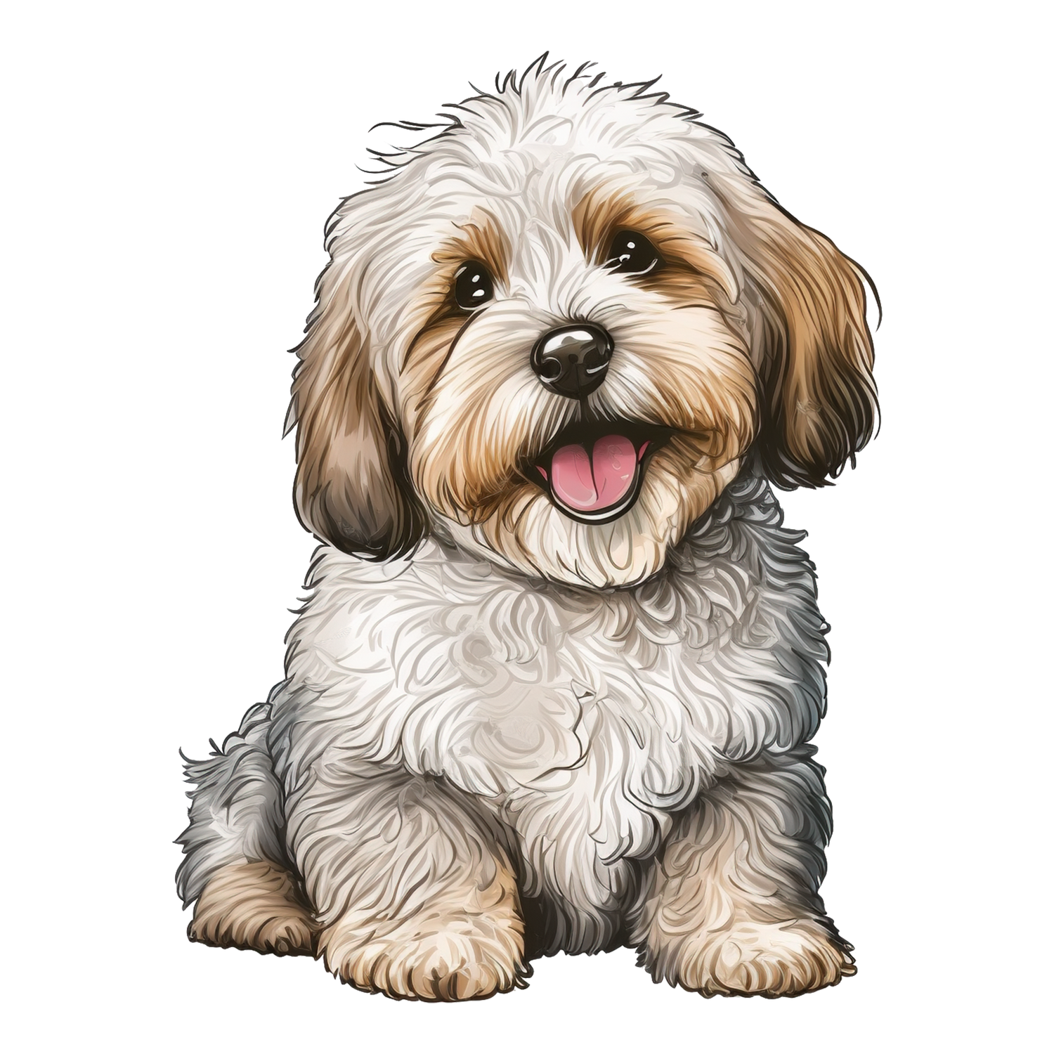 Black Coffee Mugs for Havanese Dog Lovers