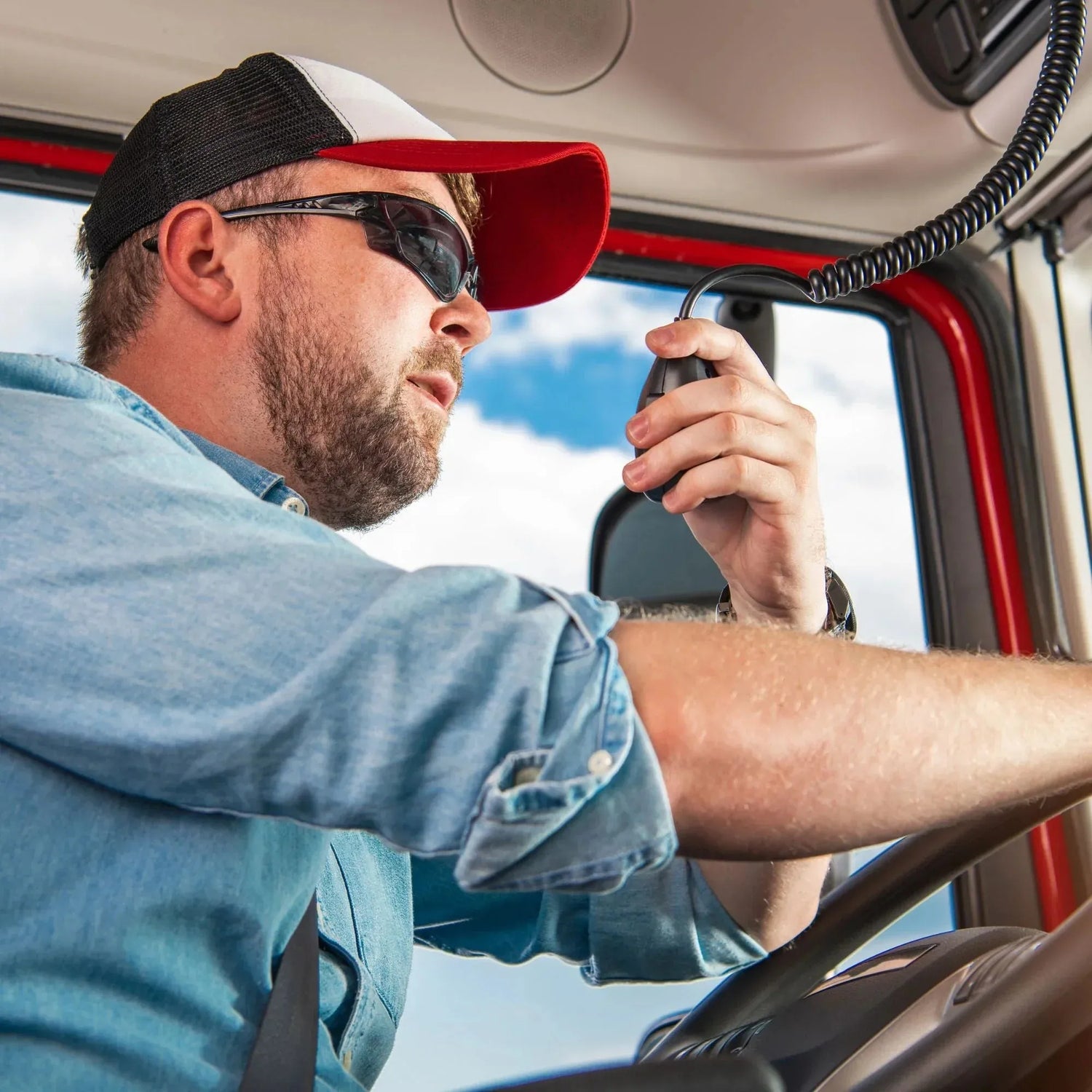 Black Coffee Mugs for Truck Drivers