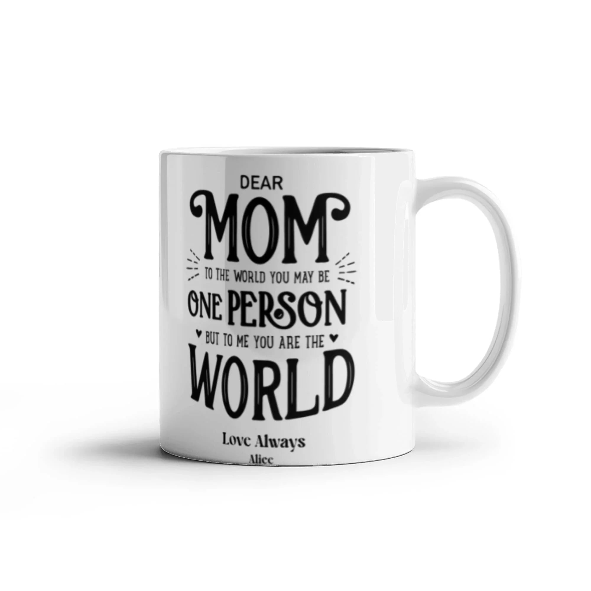 White Coffee Mugs for Moms