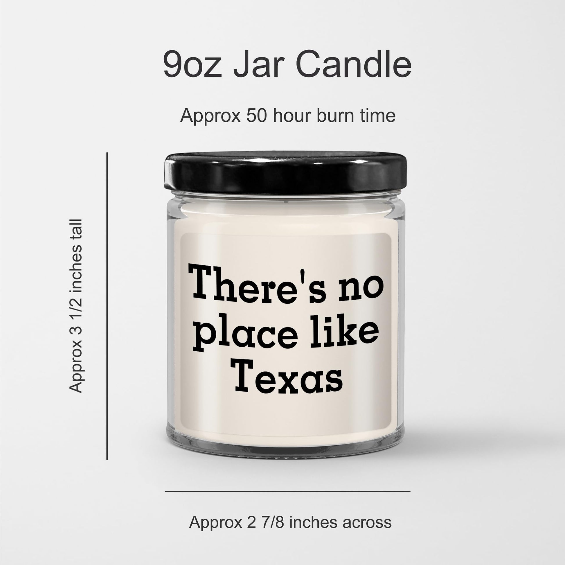 Gifts from Texas Lovers for Valentine's Day - 9oz Vanilla Soy Candle with Cute Quote - Mallard Moon