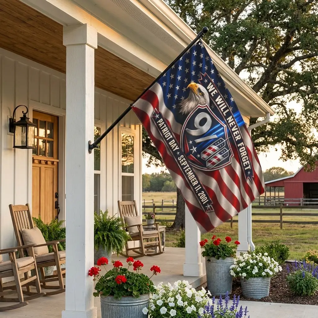 Double Sided Flag