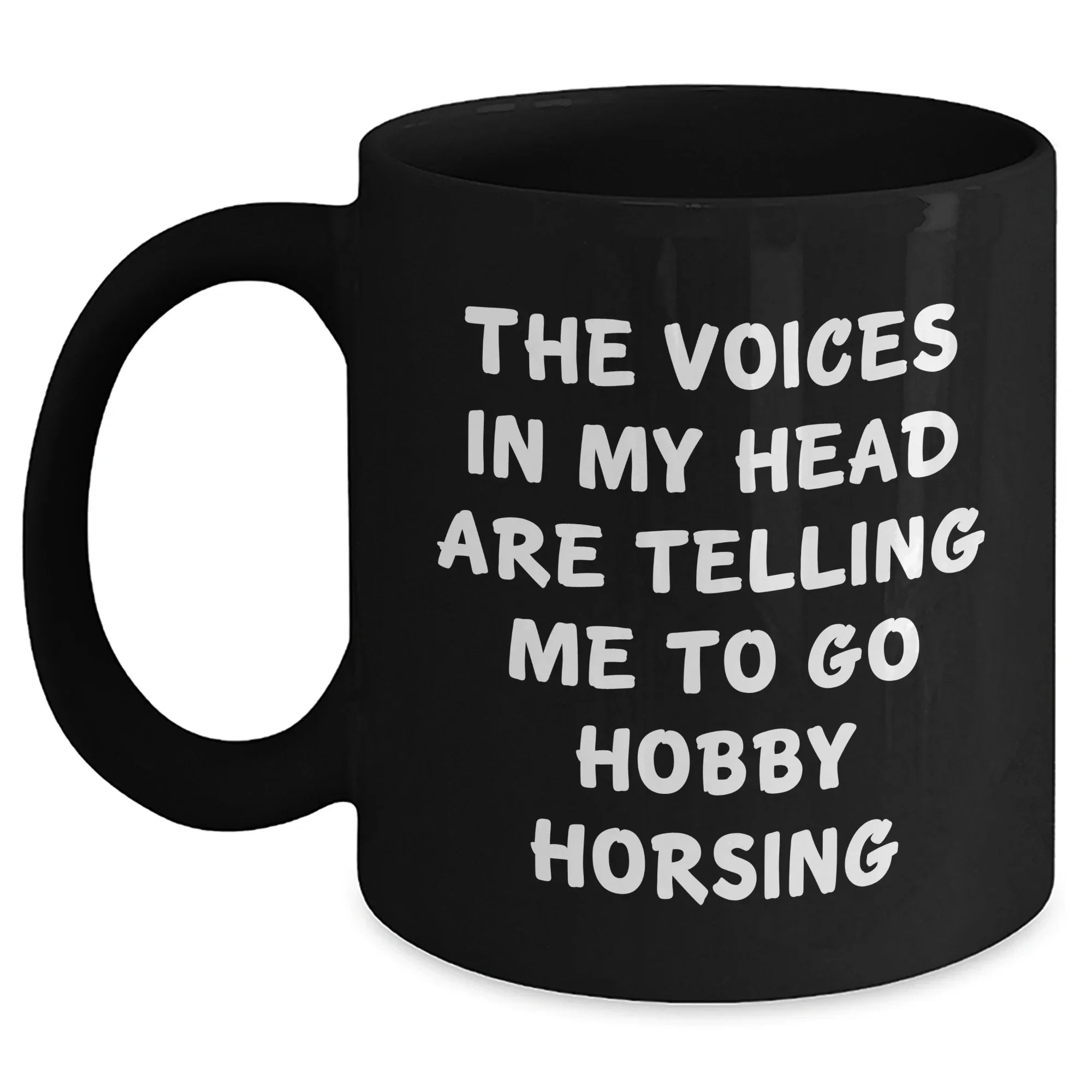 Hobby Horsing Gifts from Men to Hobby Horsing Friends - Funny Quote Coffee Mug for Father's Day