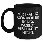 Air Traffic Controller Funny Coffee Mug Gifts from Dad to Air Traffic Controller Friends