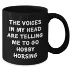 Hobby Horsing Gifts from Men to Hobby Horsing Friends - Funny Quote Coffee Mug for Father's Day