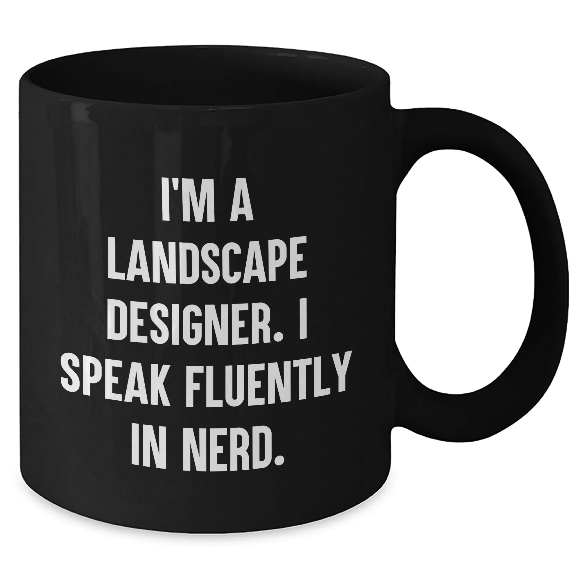 Landscape Designer Gifts, Funny Quote Black Coffee Mug, Gifts from Friends, Unique Mother's Day Unique Gifts for Her