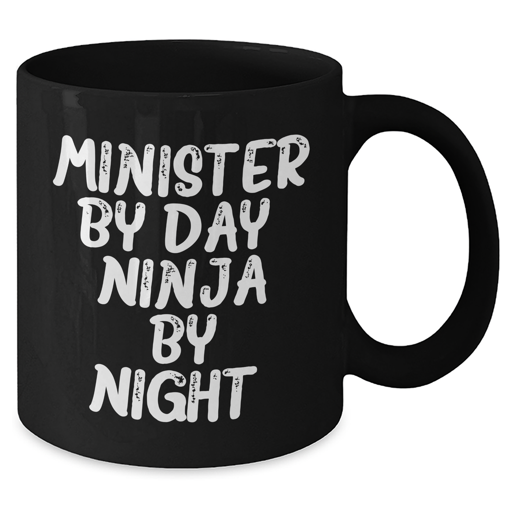 Minister By Day Funny Black Coffee Mug Gifts from Friends to Minister on Mother's Day - Additional