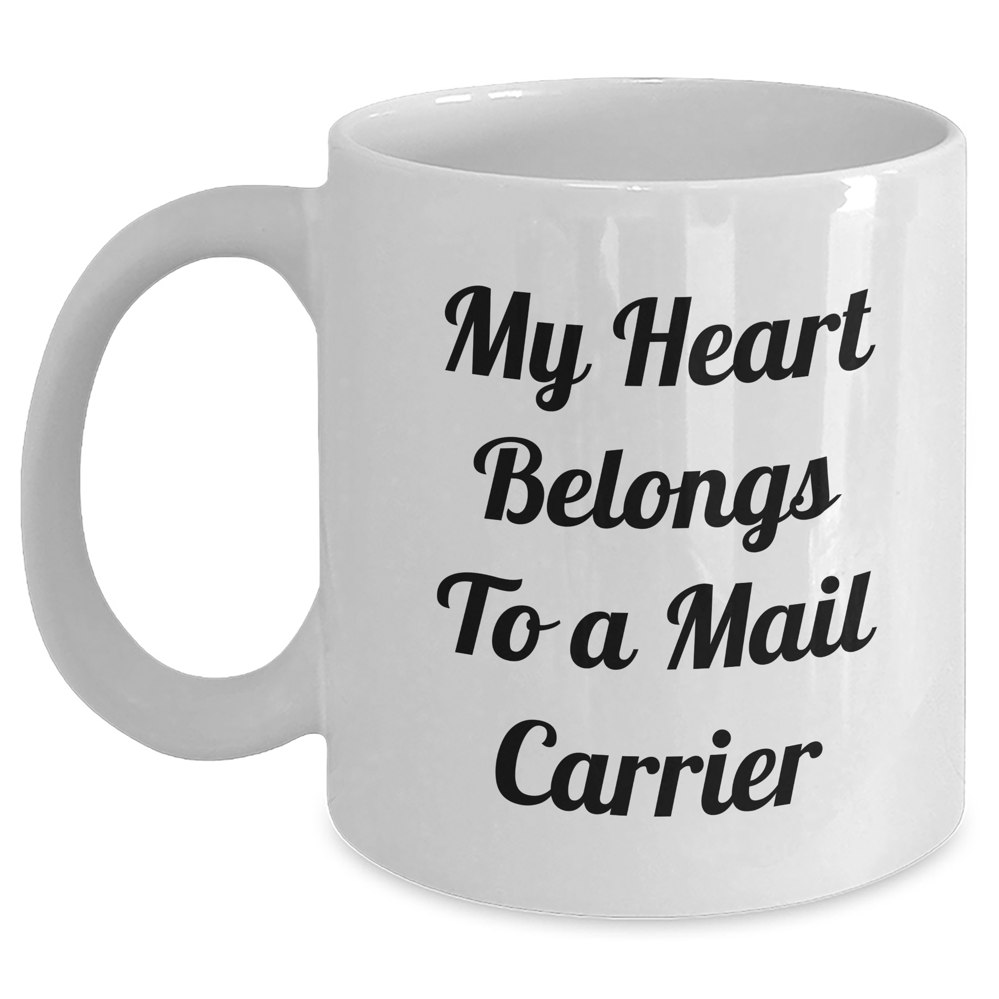 Funny Mail Carrier Gifts from Mom to Her Hero, White Coffee Mug for Mother's Day - Main