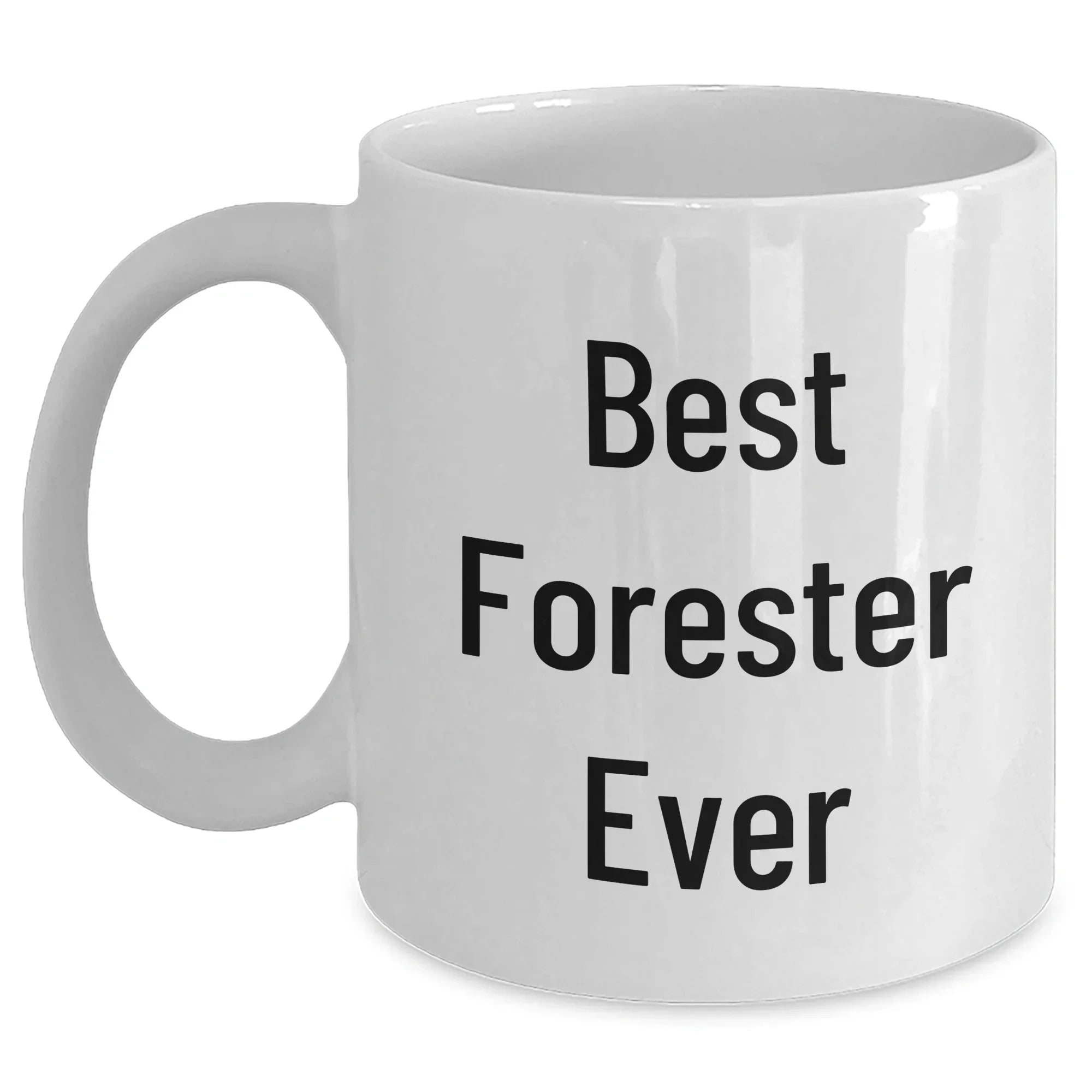 Funny Forester White Coffee Mugs, Best Gifts for Forester from Men, Unique Father's Day Unique Gifts for Forester