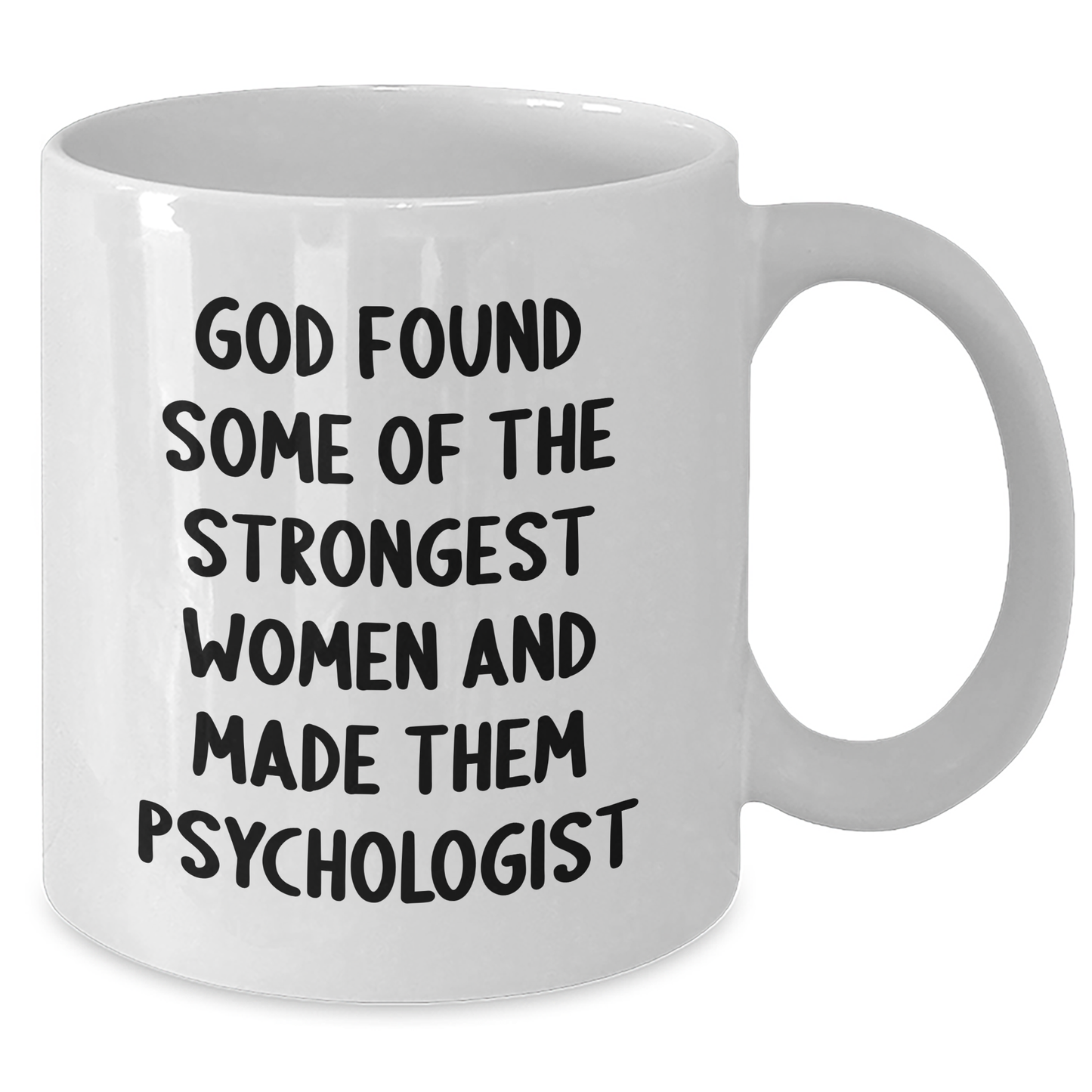 Funny White Coffee Mugs for Psychologists Gifts from Men to Graduation - Additional