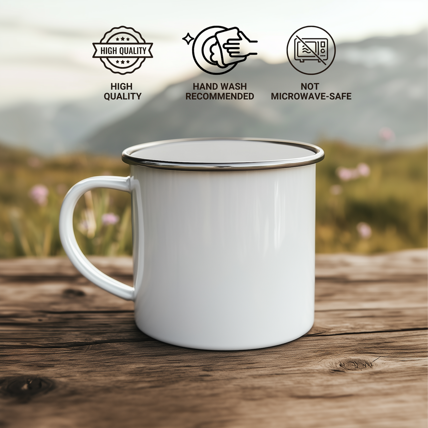 Funny Volunteering Gifts for Men, Women, and Friends - 'I Might Look Like I'm Listening To You But In My Head I'm Volunteering.' Camping Mug for Father's Day - Image 4