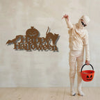 Happy Halloween Indoor Outdoor Steel Wall Sign