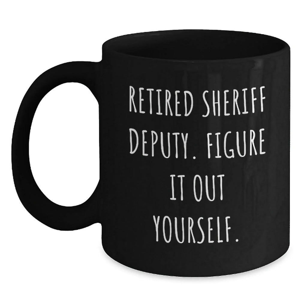 Funny Sheriff Deputy Gifts from Men, Unique Christmas Unique Gifts for Sheriff Deputy Friends