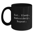 Funny Embroidery Lover Gifts from Friends and Family - Unique Christmas Unique Gifts for Women Men Friends Coworkers