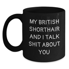 Graduation Gift Present British Shorthair Cat Mug for Her - Main