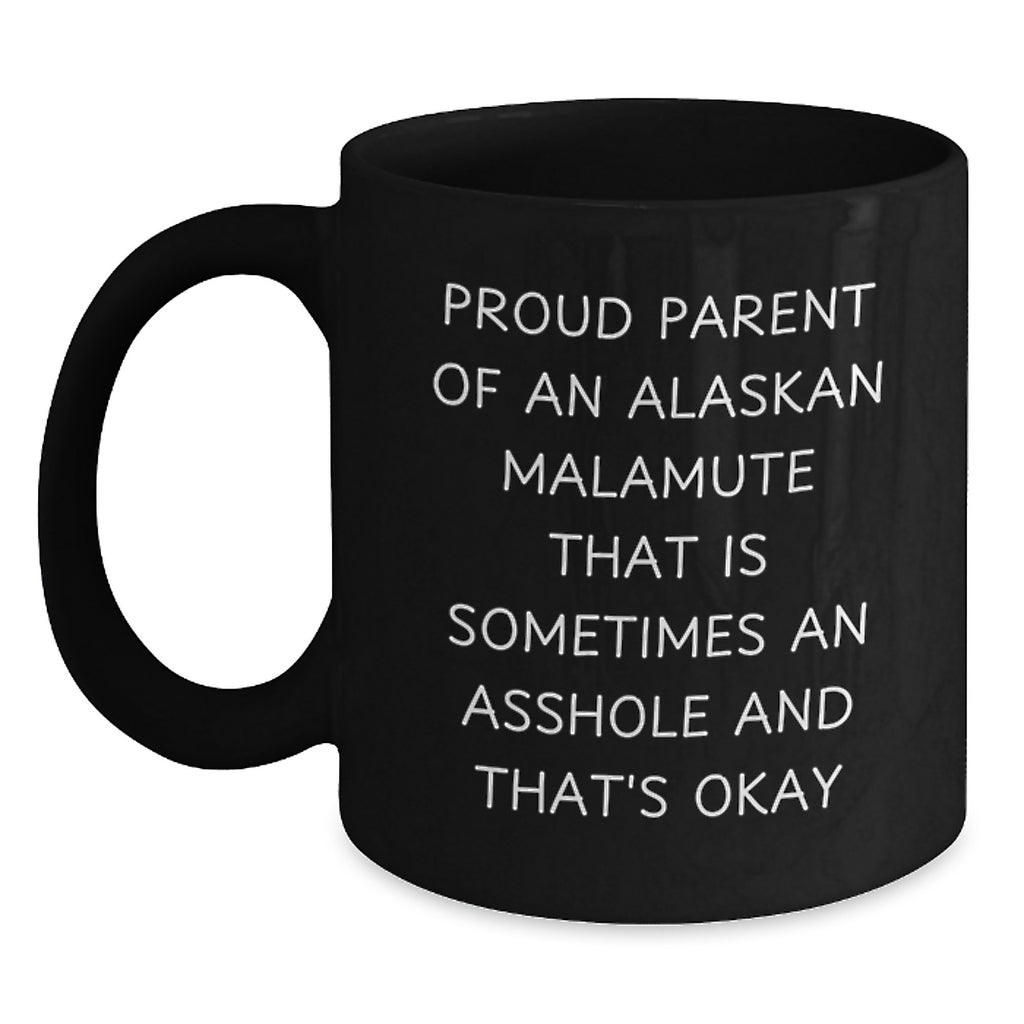 Christmas Gift for Her Humorous Alaskan Malamute Parent Present - Main