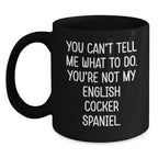 Funny English Cocker Spaniel Dog Lover Mugs Gifts from Men to Friends for Valentine's