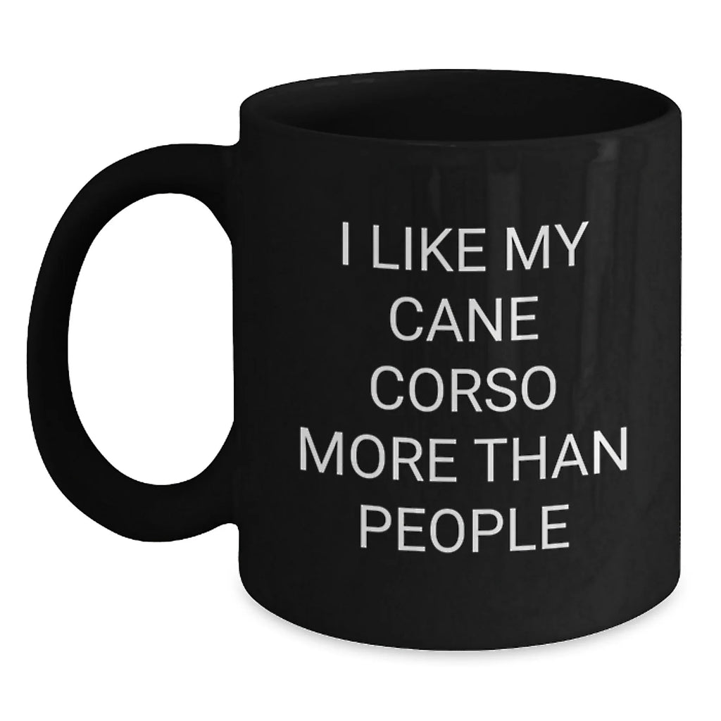 Cute Cane Corso Dog Mom Gifts from Family - Funny Coffee Mug for Valentine's