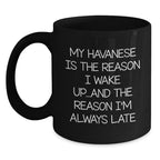 Funny Havanese Dog Lovers Gifts from Friends for Birthday Unique Mugs