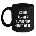 Cairn Terrier Dog Lover Mug Valentine Gift Ceramic Coffee Cup