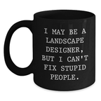 Birthday Gift for Her Landscape Designer Mug Funny Coffee Present - Main