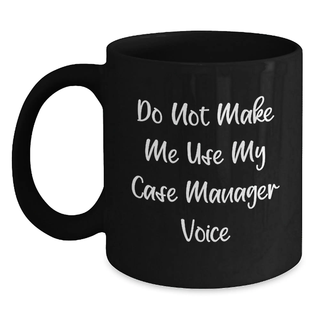 Birthday Gift for Her Case Manager Coffee Mug Present - Main