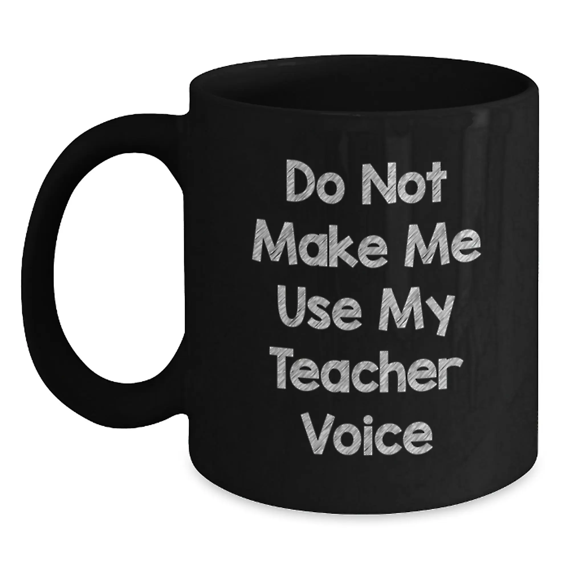 Birthday Gift Teacher Black Coffee Mug for Her Surprise Present - Main