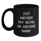 Cheerful Nanny Mug Novelty Birthday Gift for Friends - Main