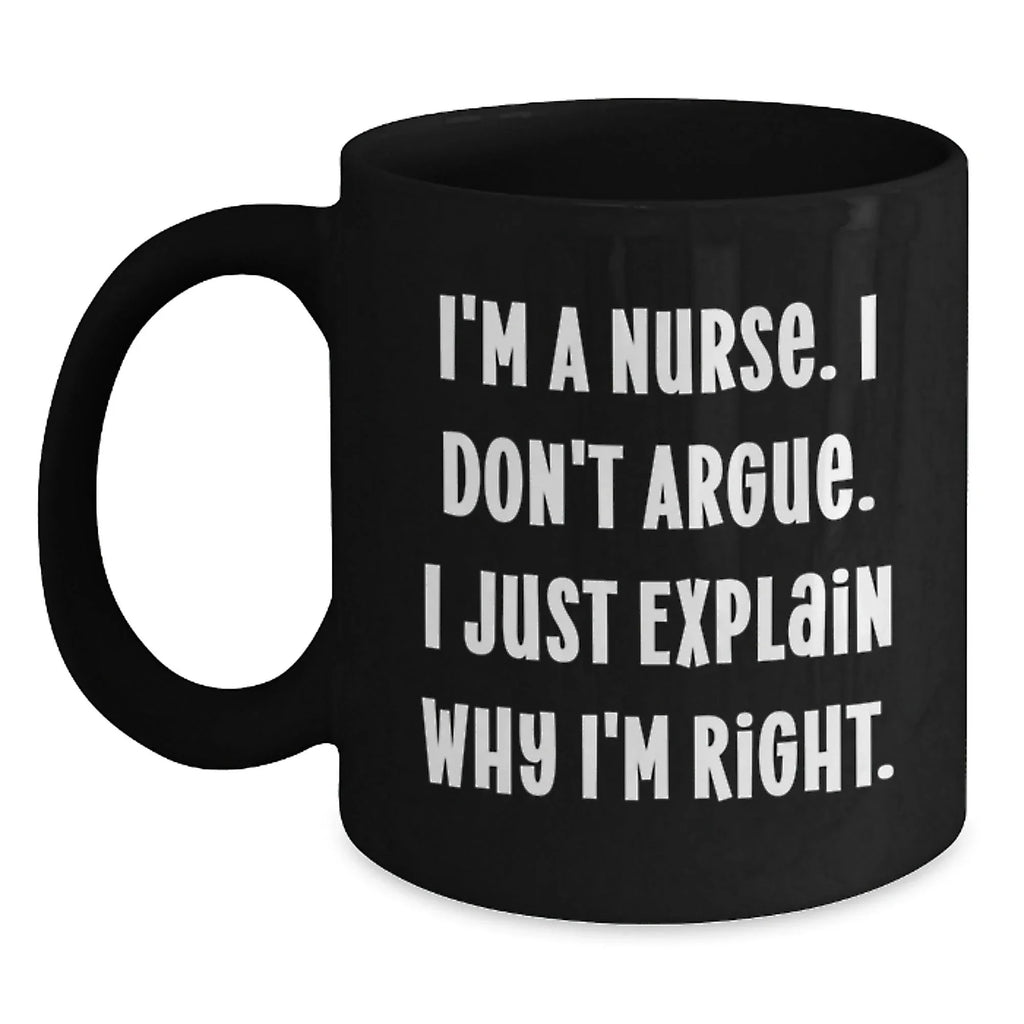 Funny Nurse Gifts Christmas Unique Mugs for Nurse Friends from Family