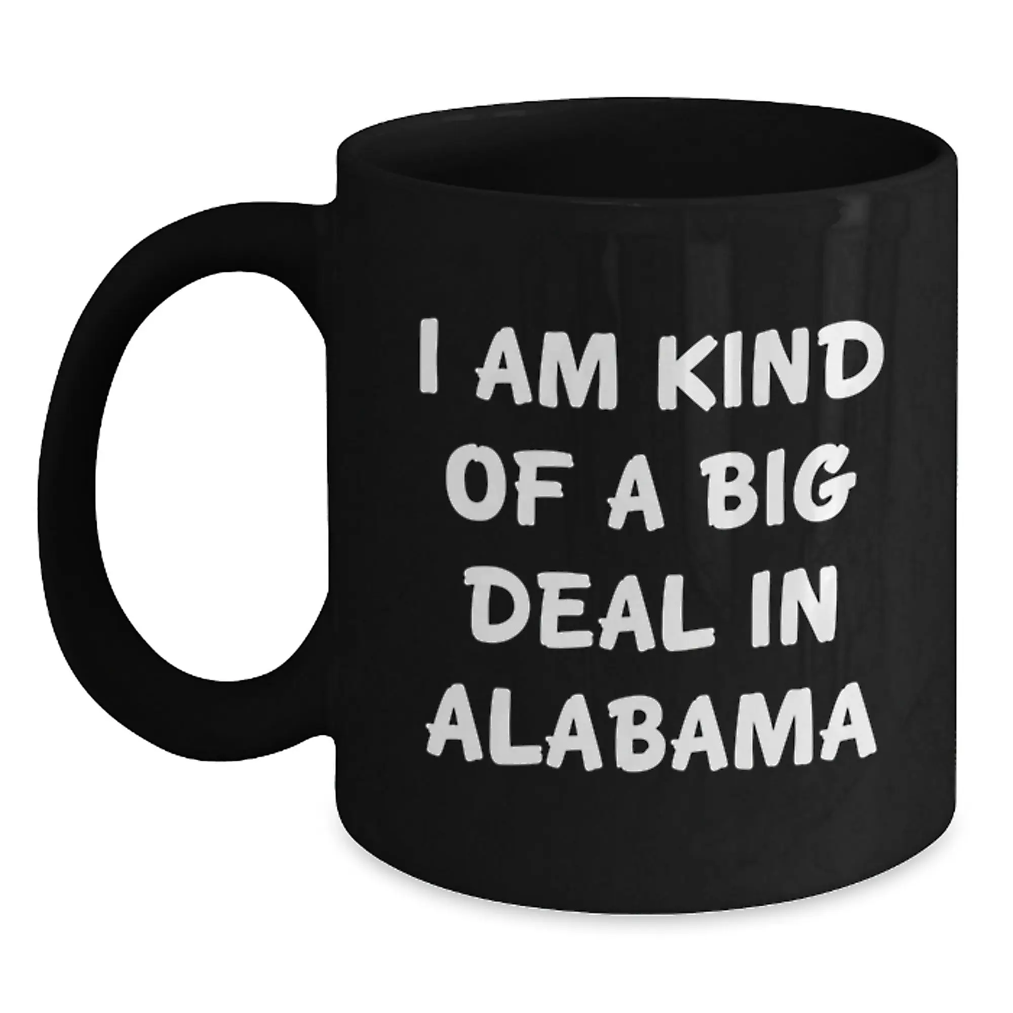 Alabama Keepsake Black Coffee Mug for Him Surprise Graduation Gift - Main