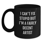 Funny Artist Gifts from Friends for Artist Men at Christmas Unique Gift