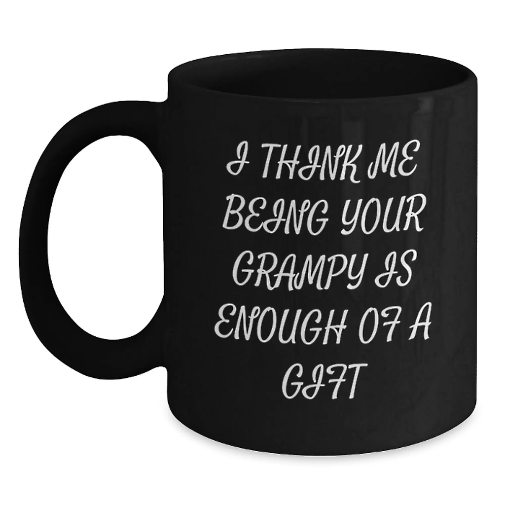 Grampy Keepsake Coffee Mug Gift for Him - Thoughtful Quote - Main