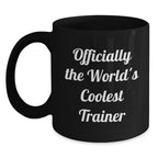 Funny Trainer Gifts from Friends - Officially The World's Coolest Trainer Christmas Unique Gifts for Him