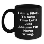 Funny Pilot Gifts from Friends Unique Christmas Unique Gifts for Pilot Men