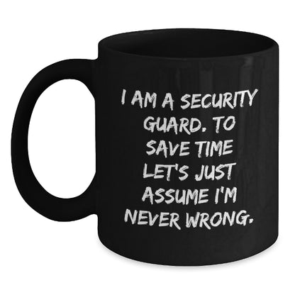 Funny Security Guard Christmas Unique Gifts from Friends for Security Guard - Main