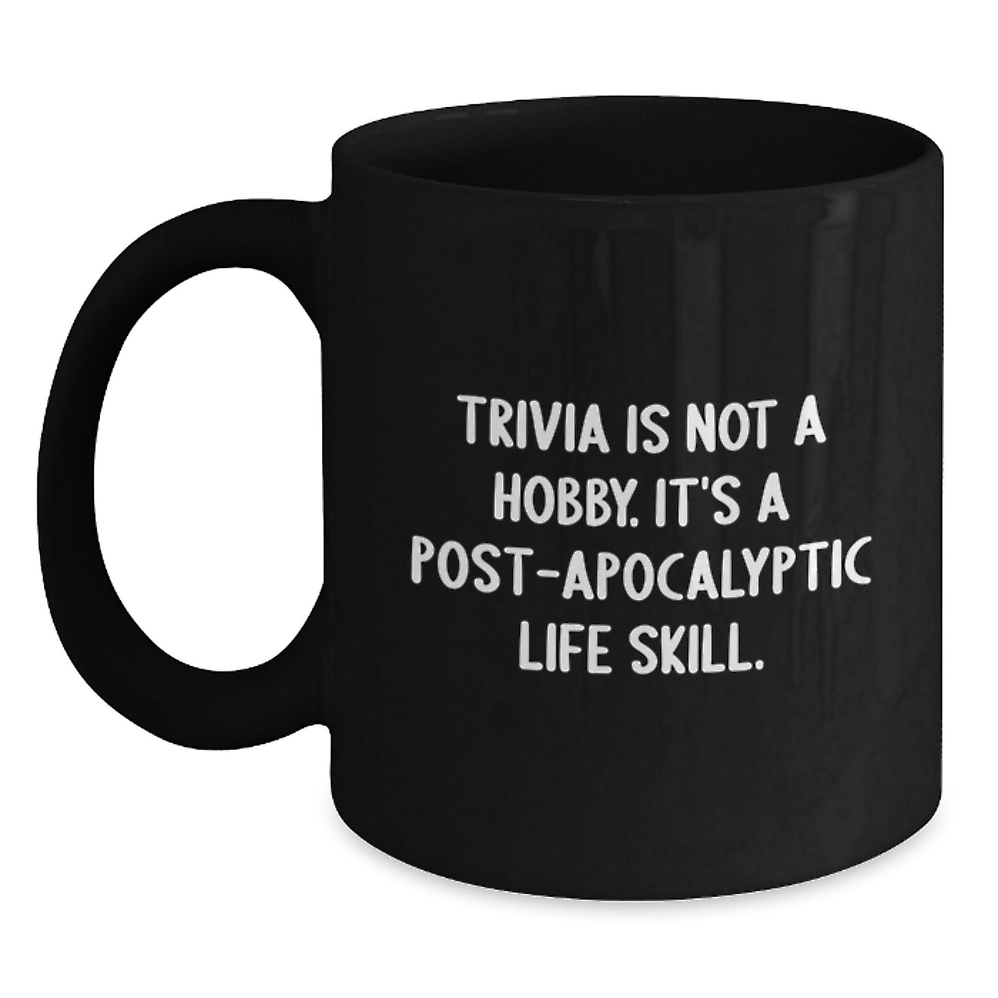 Trivia Enthusiast Gifts from Friends, Christmas Unique Coffee Mugs for Trivia Lovers - Main